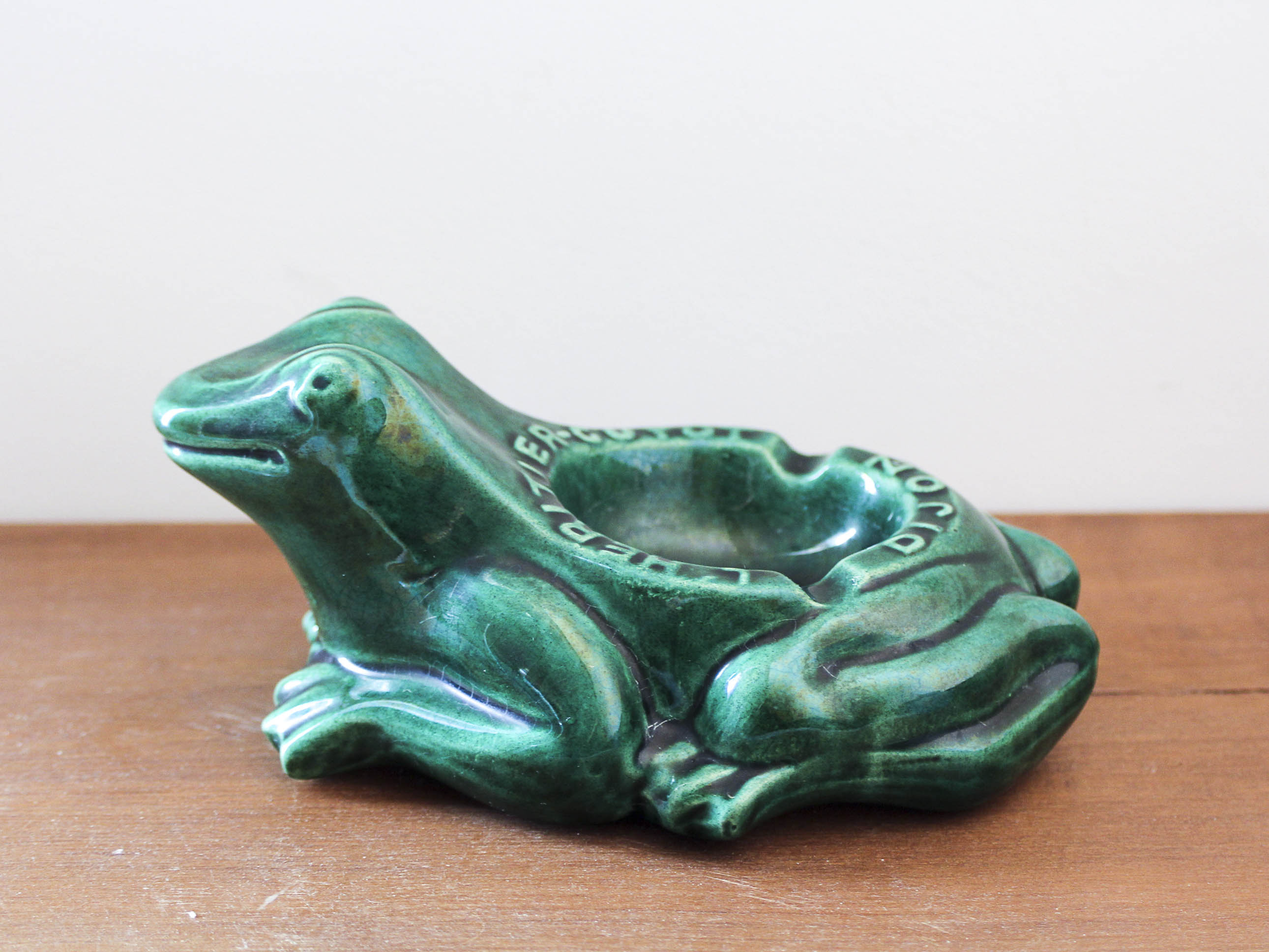 Frog ashtray L'Héritier Guyot 20cm