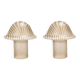 Pair of Zebra lamps by Peill and Putzler, Germany 1970s