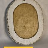 Rattan mirror
