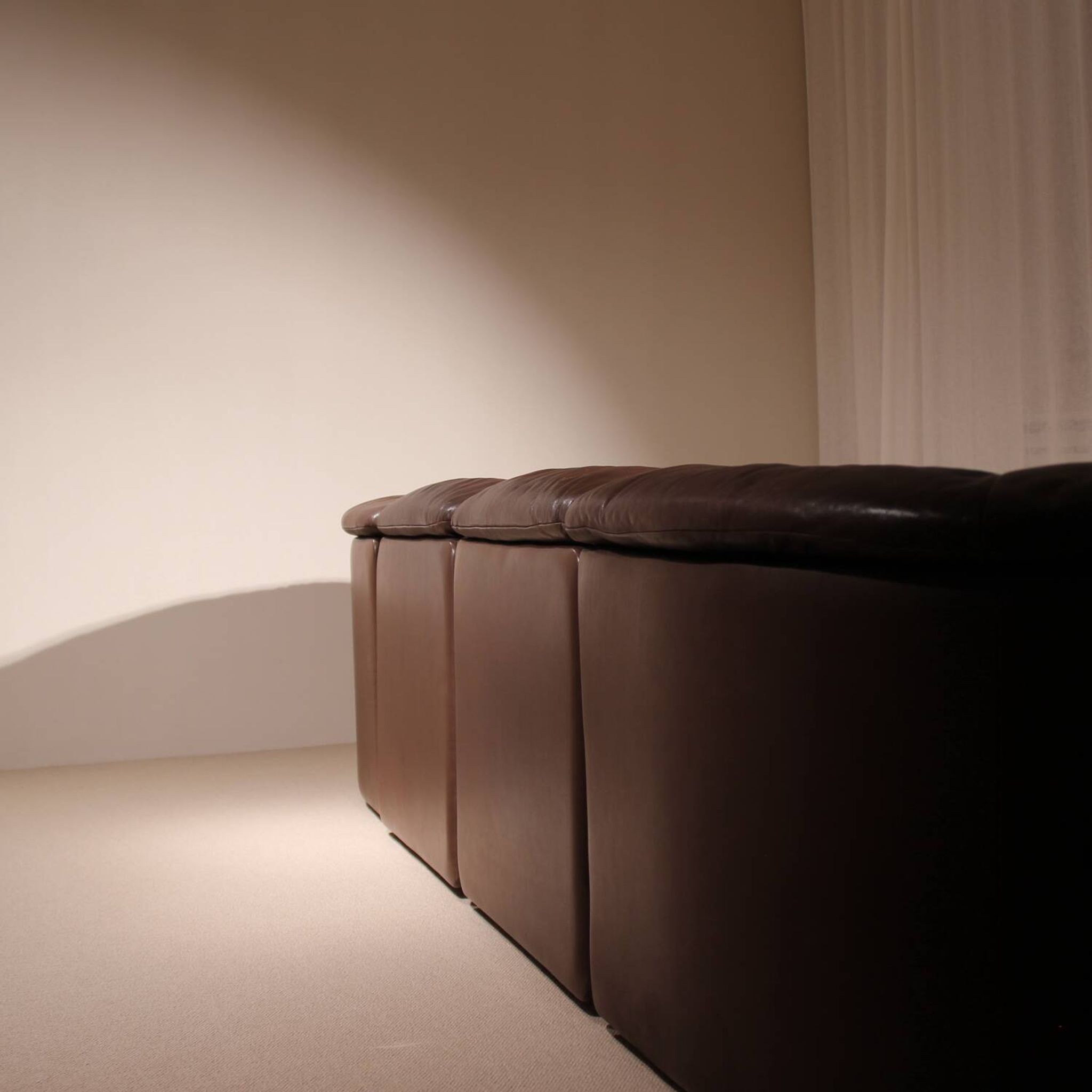 Modular Leather Sofa ‚DS-14‘ by De Sede | Switzerland 1970s