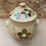 Old sarreguemines soup tureen nadege model ceramic beige vintage