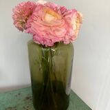 Vase ancien en verre soufflé
