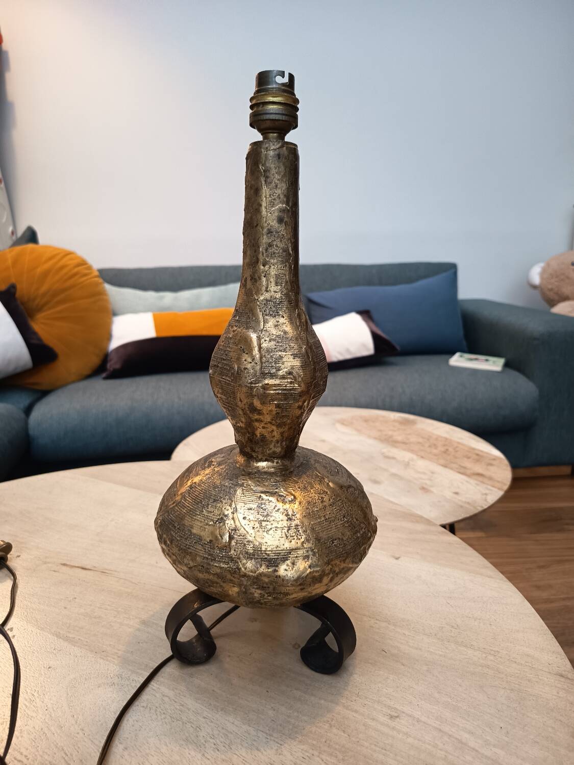 Brutalist lamp 1950