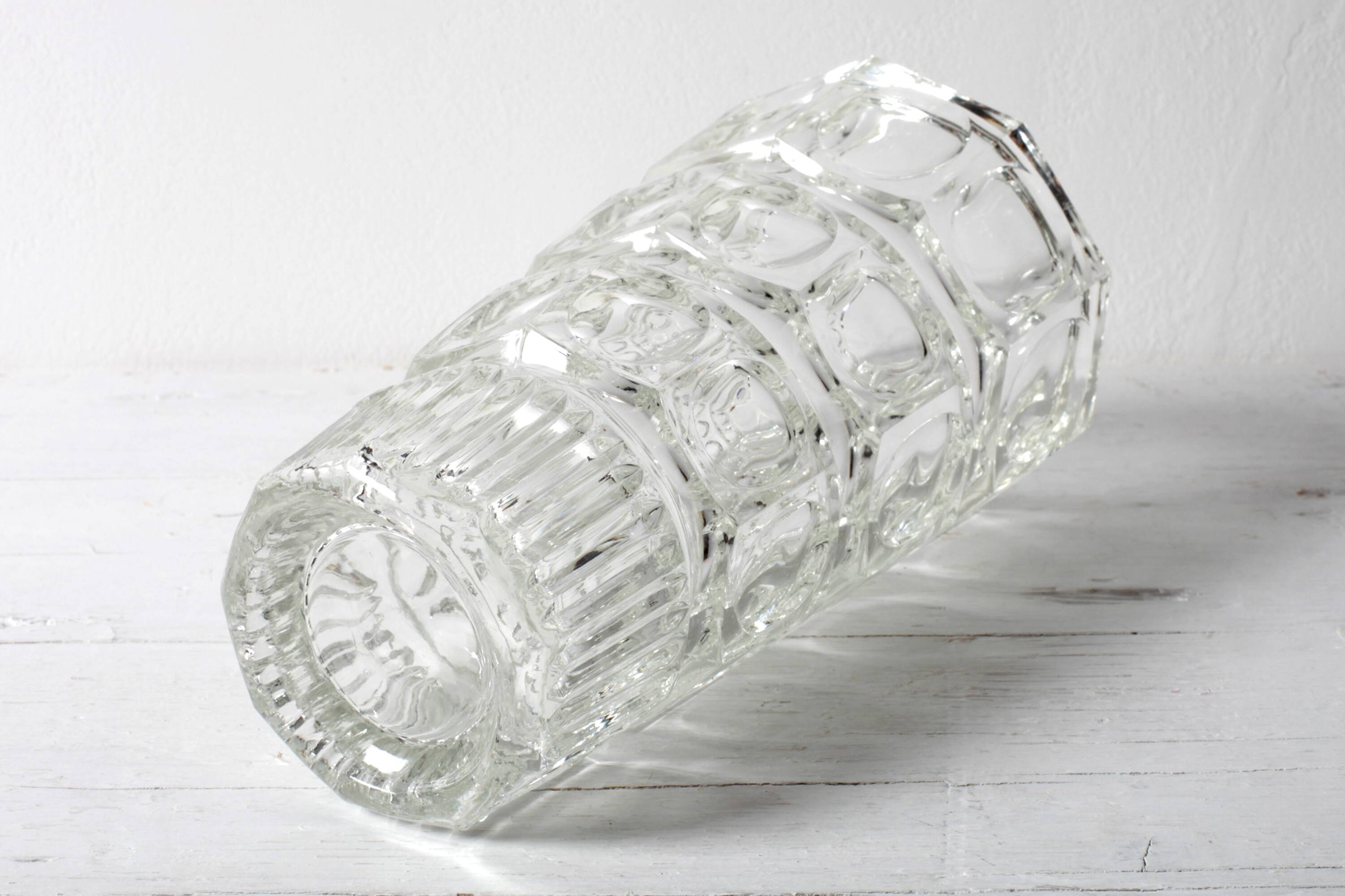 Thousand Eyes Glass Vase By Josef Hoffmann / Moser / Czech Republic / 1930s