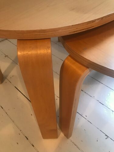 Vintage Ikea trundle tables