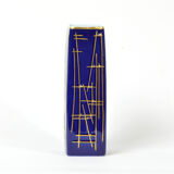 Cobalt blue vase
