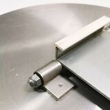 Aluminum mirror by Pierre Vandel, 1970