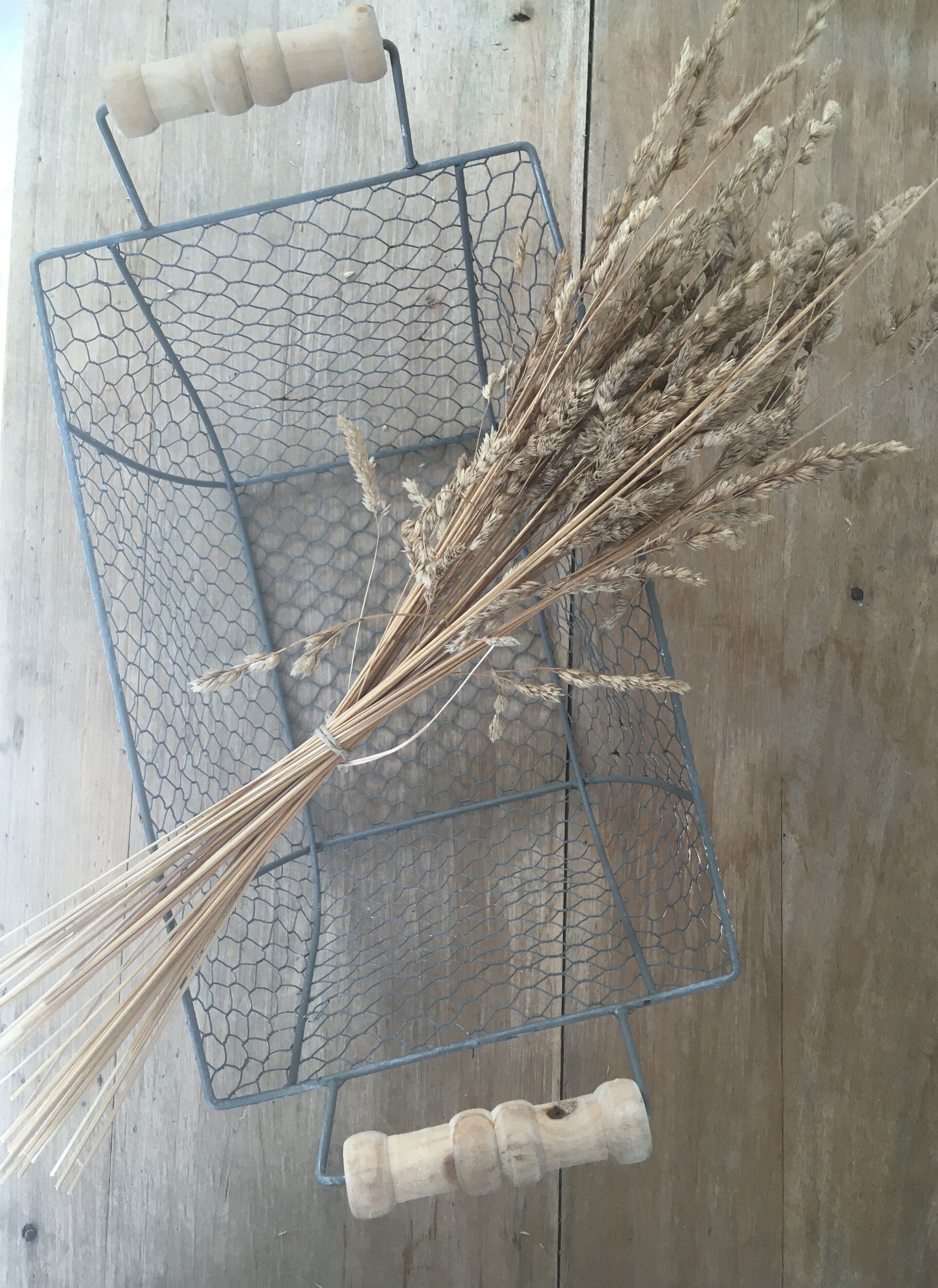 Panier de maraîcher en métal