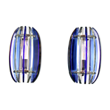 Pair of veca wall lamps italy 1970