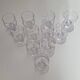 Thick vintage footed glasses