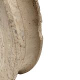 Mid-century modern travertine solifleur vase, Cerri Nestore, Italy, 1970s
