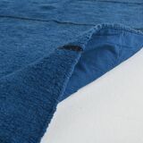 Mid Century Modern Blue Vintage Rug, 147x222Cm