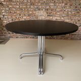 1 Dining table and its 8 chairs in canelet year 70