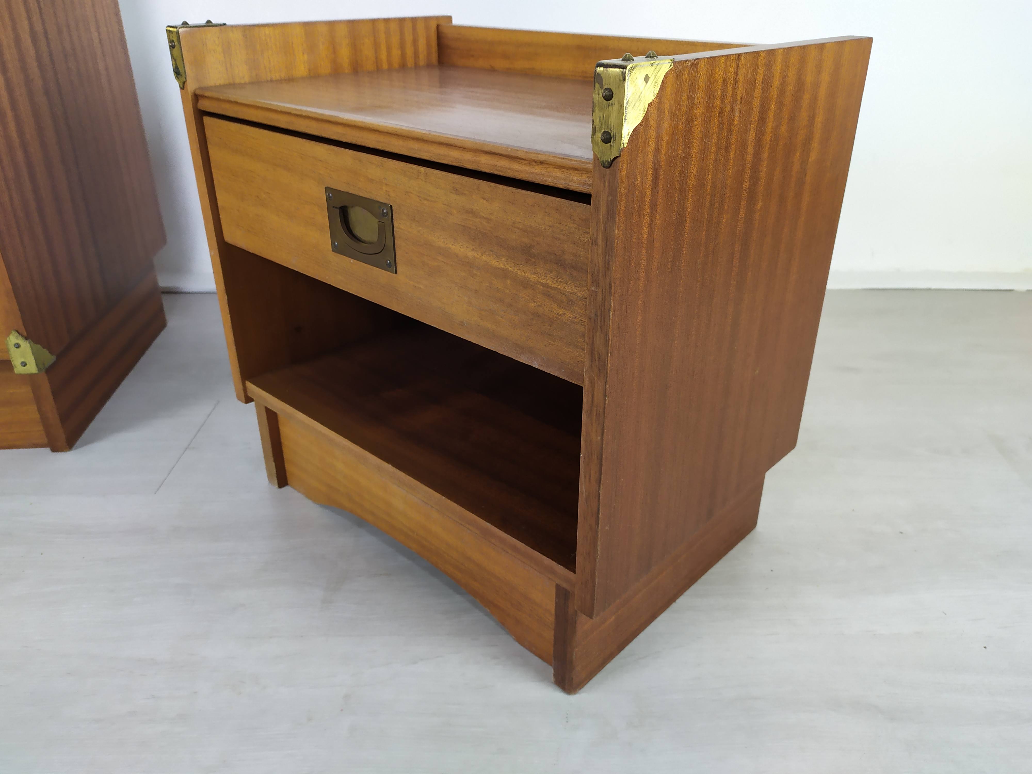 Commode et chevet vintage