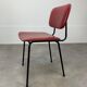 Airborne chair model Carolina Prefacto, 1950, metal and red skaï