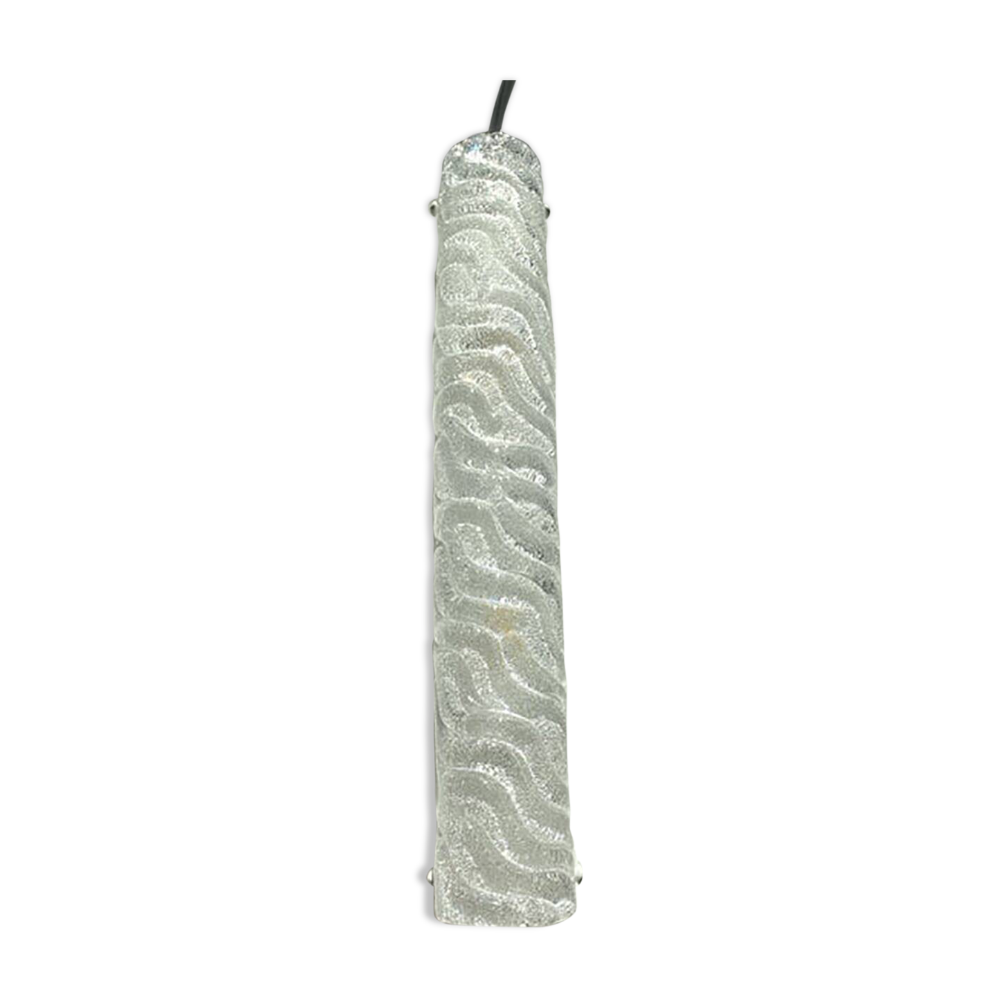 Clear “graniglia” Murano Glass Wall Sconce