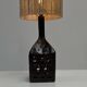 Lampe en céramique française, années 1950