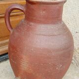 High terracotta jug