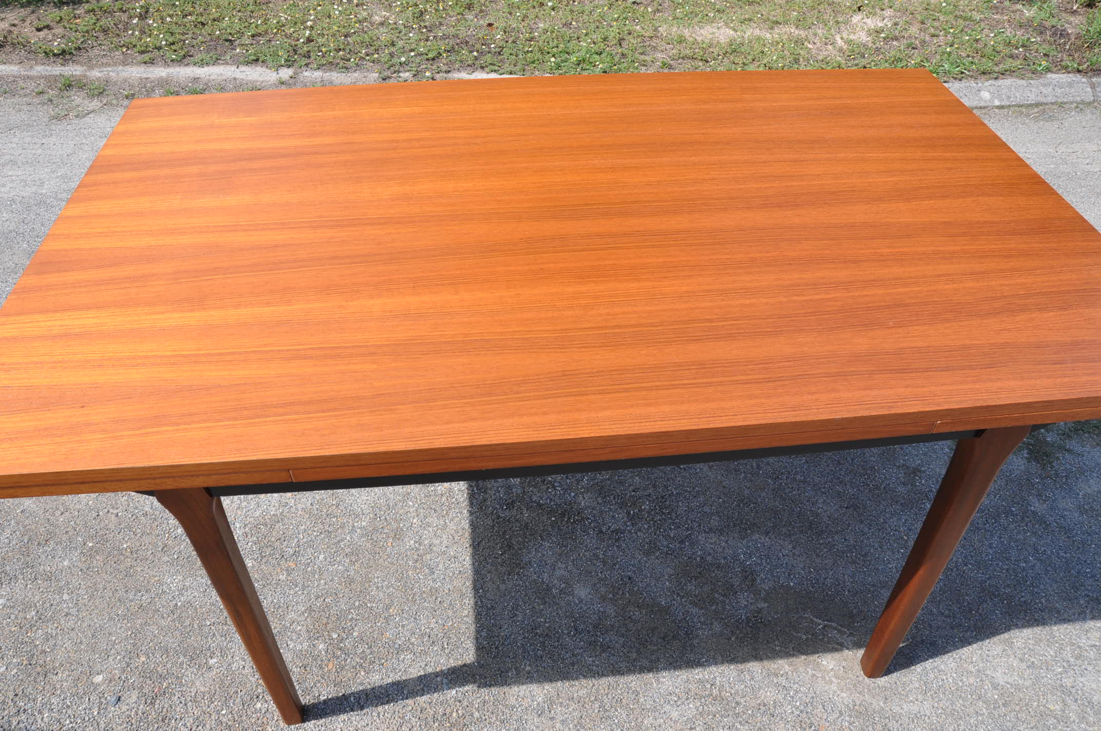 Scandinavian-style teak table