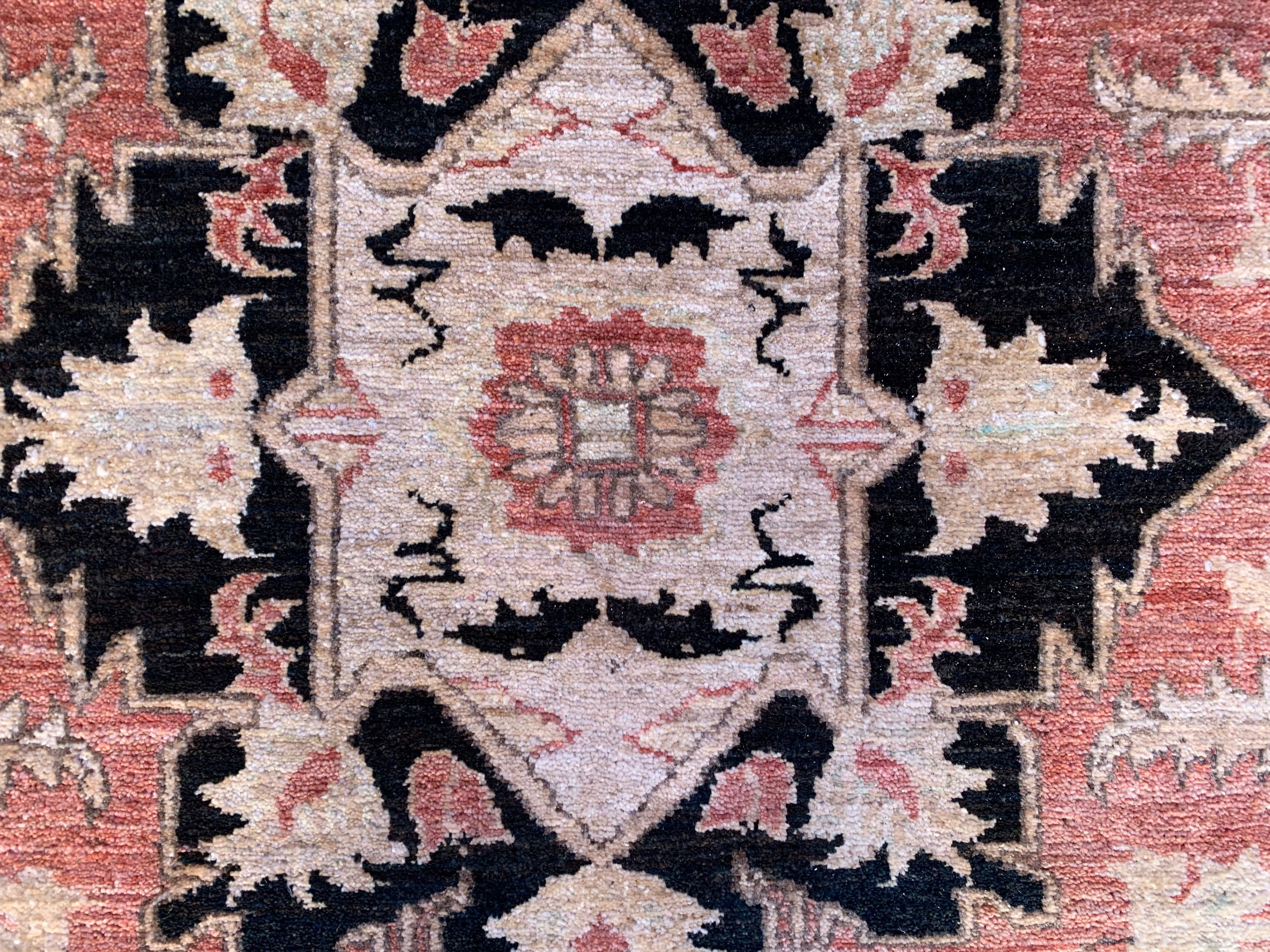 Fine Afghan Wool Ziegler Rug 276x184 cm