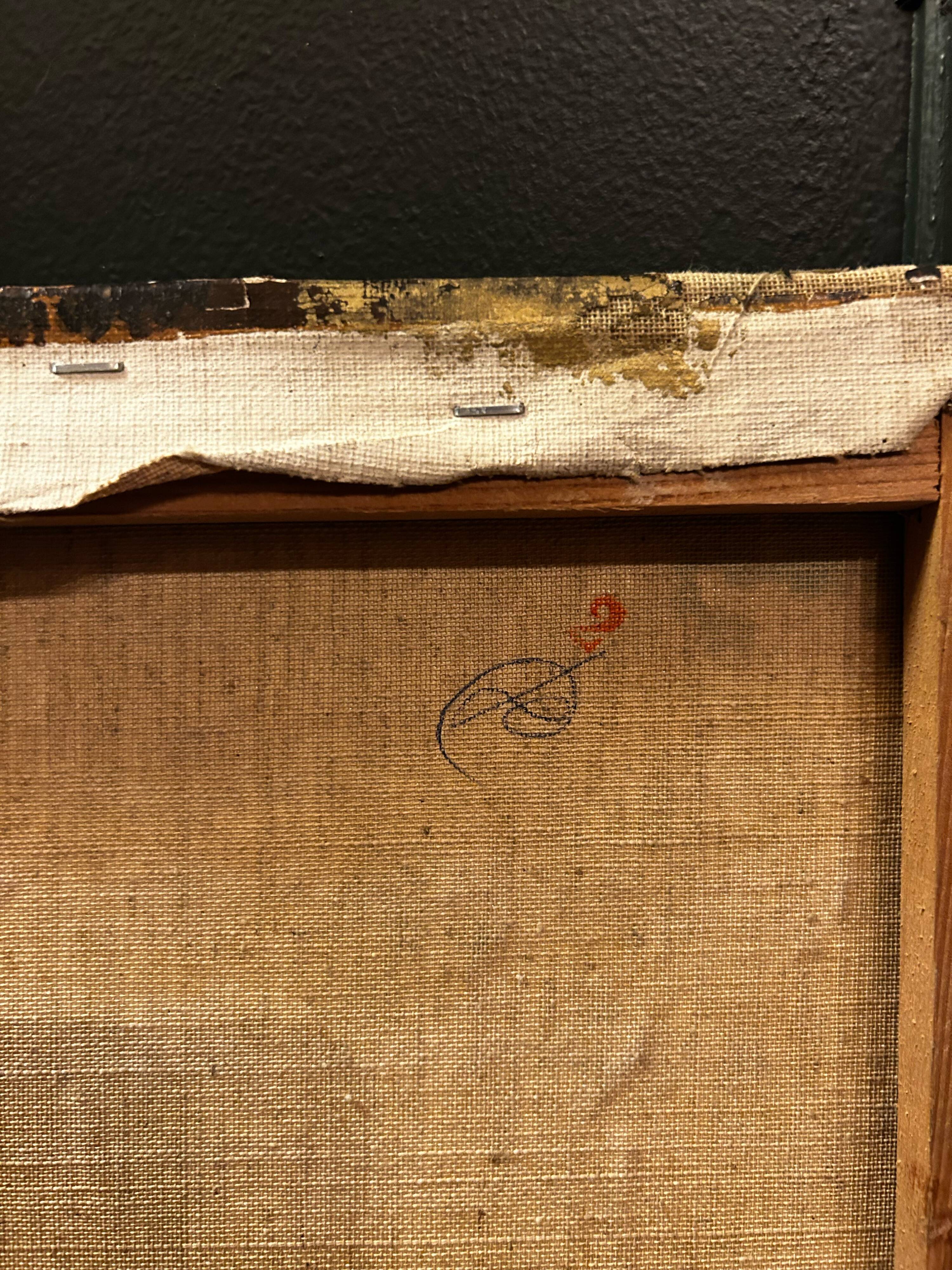 Mixed media technique in the style of Stefania Gagliardi.