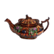 Important old staffordshire earthenware teapot called Jersey XIXa