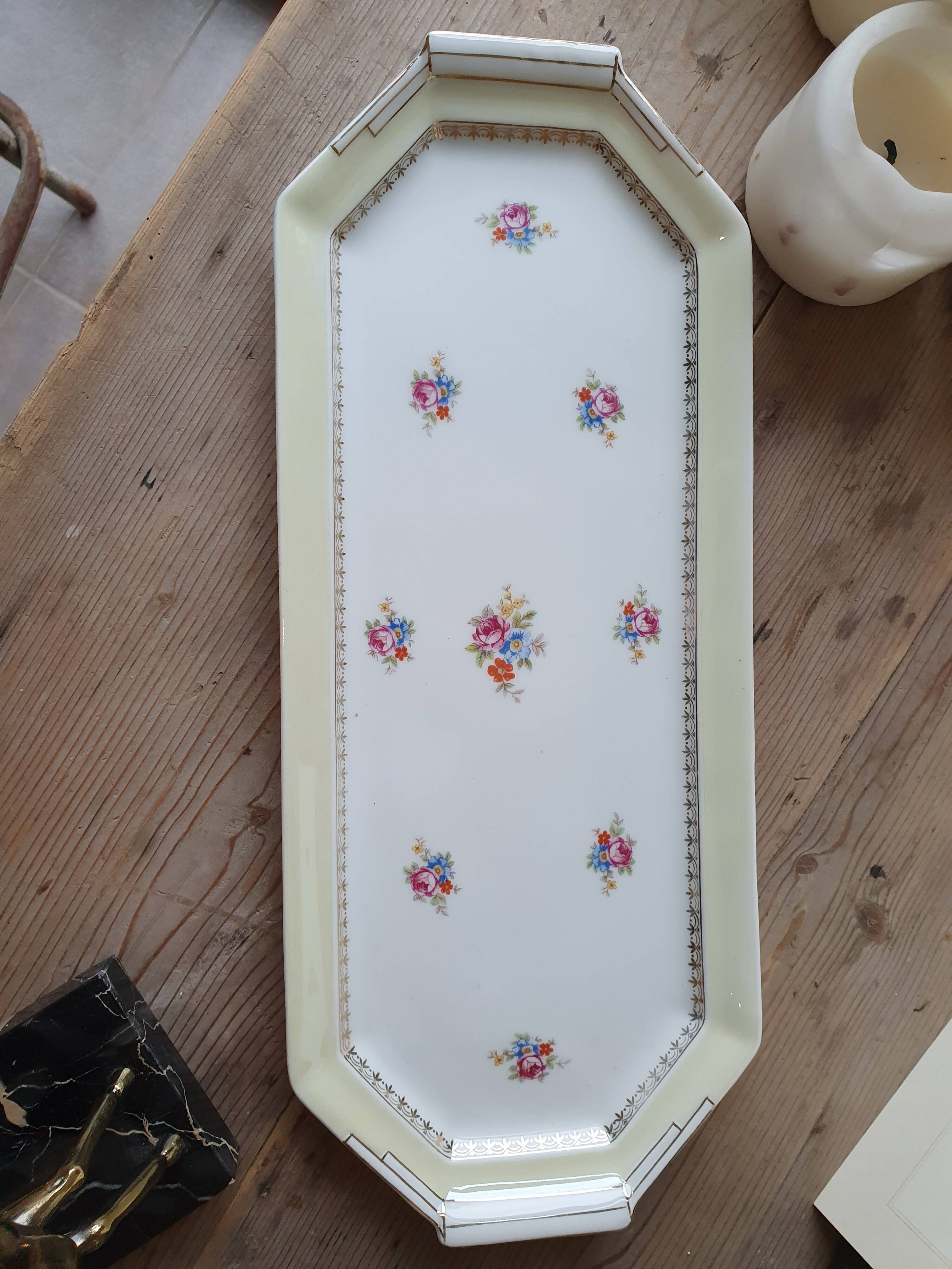 Limoges porcelain dish