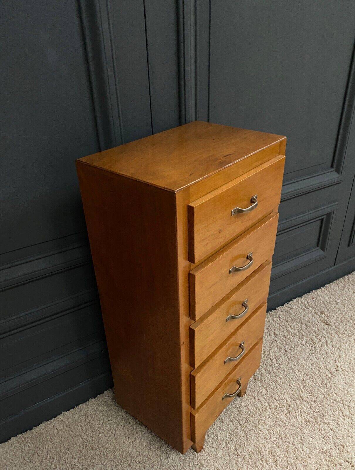 1950 furniture with five drawers spindle legs