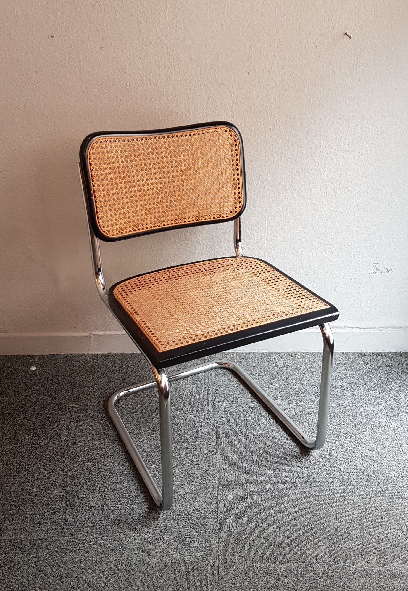 Chairs cesca b32 by Marcel Breuer