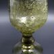 Lot of 8 glasses of wine or water - bubbling glass year 1970
