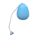 Suspension egg opaline bleue pastel