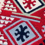 Reversible vintage rug