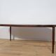 Mid-Century Round Rosewood Extendable Dining Table, Denmark, 1960s