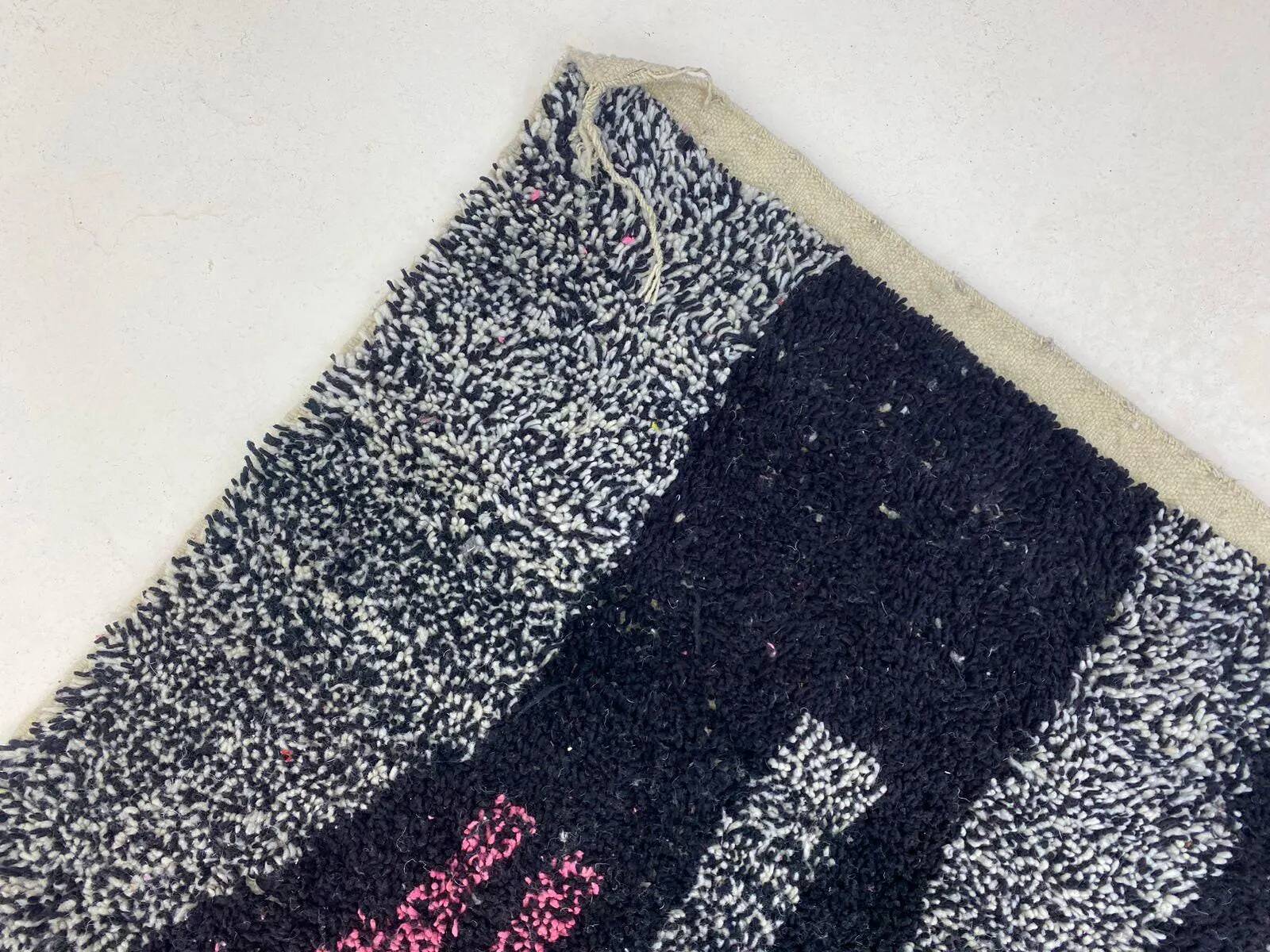 Authentic handmade Berber rug 3x2 m