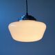 Old vintage opaline pendant lamp