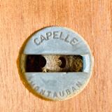 Vintage 4-drawer chest of drawers by Capelle, circa 1960s