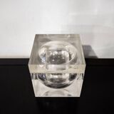 Secchiello per il ghiaccio in lucite di Alessandro Albrizzi Anni '70