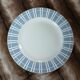 6 mismatched antique dinner plates