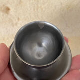 4 vintage stainless steel egg cups at 18%