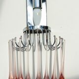 Sconces vintage roses in glass blowing and brainwashing of Murano