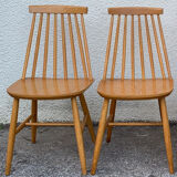 Scandinavian chairs Pinnstol ZPM Radomsko 1950