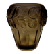Vase art déco, fumée persglas avec décor, Barolac Josef Inwald, période 1930