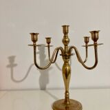 Large brass candlestick