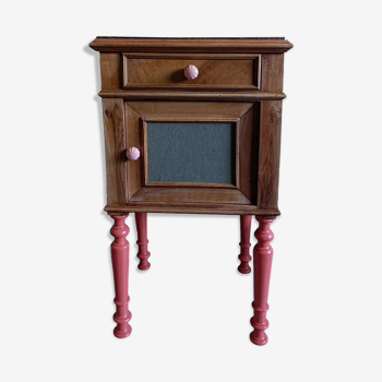 Table de chevet relookée