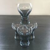 Set of 4 Scandinavian glasses