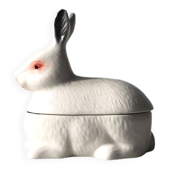 White rabbit terrine Michel Caugant