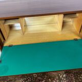 Vintage teak bar/secretary cabinet