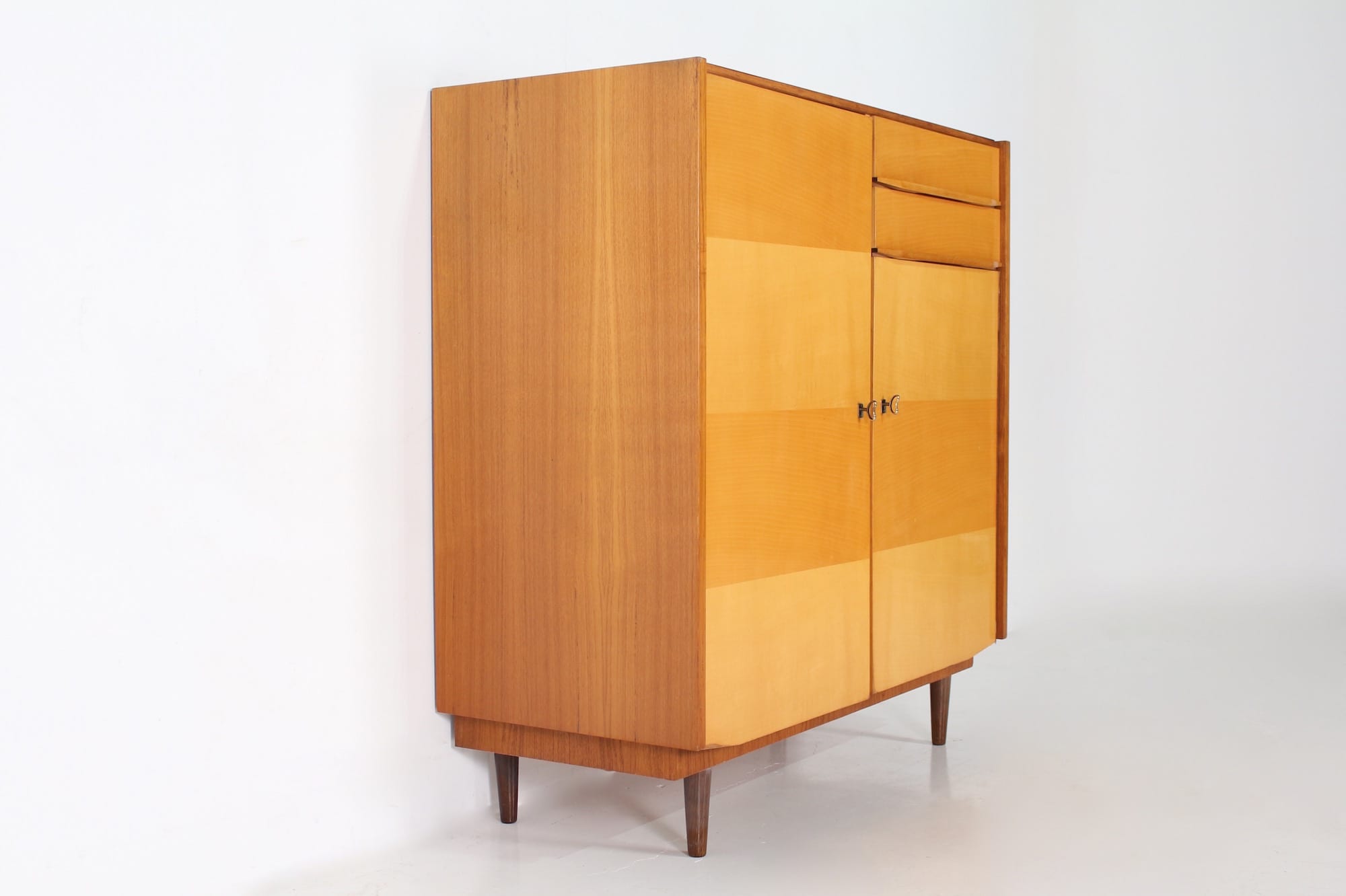 1950s Modernist High Closet Buffet