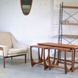 Large pull-out table G-plan 1950