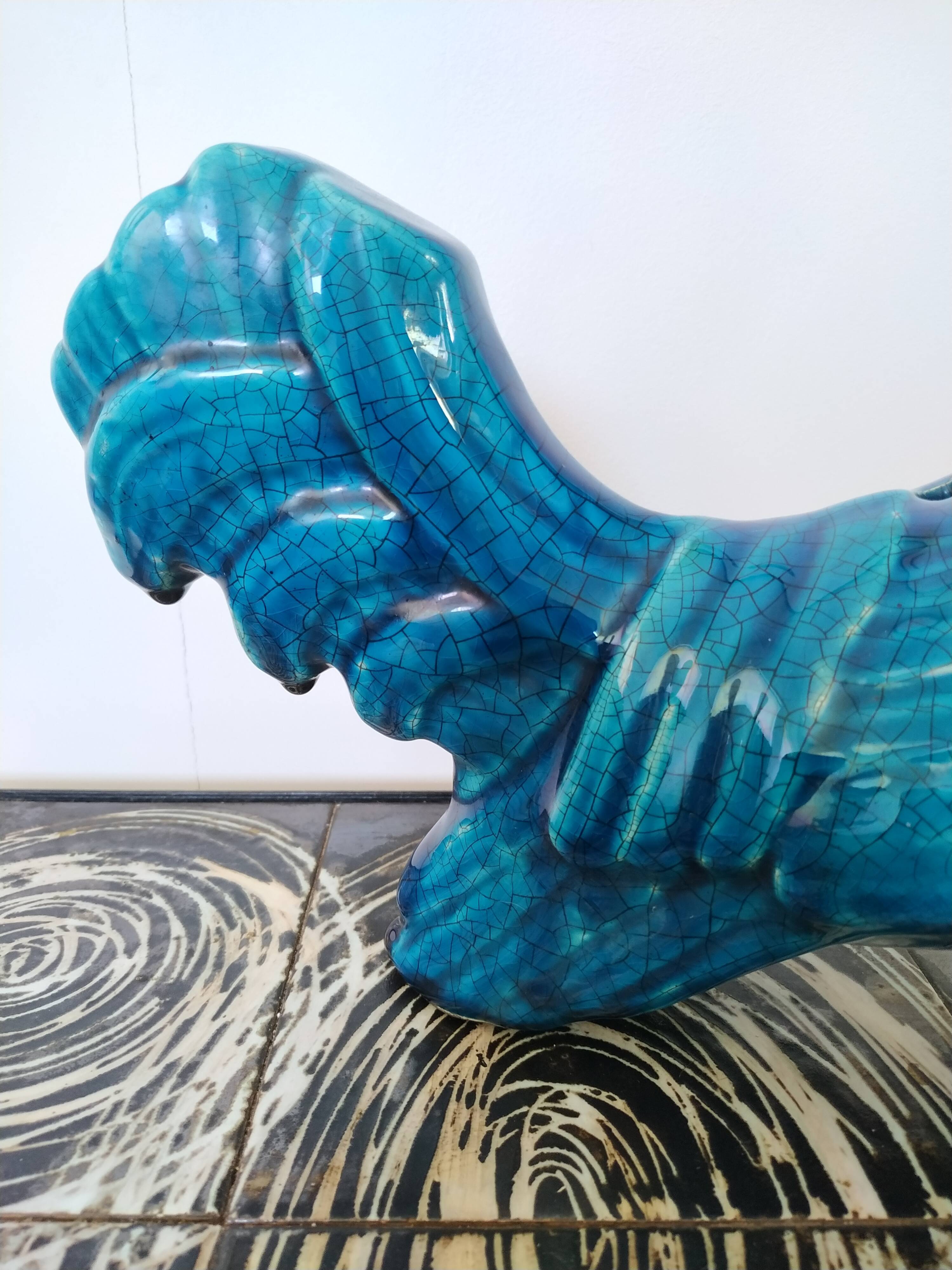 Pique flowers ceramics 60 rooster